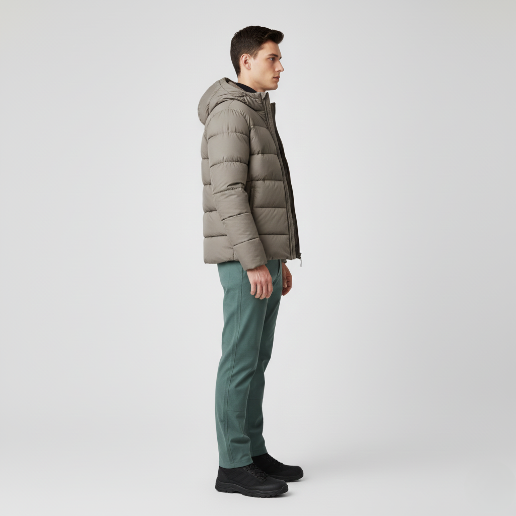 Men's Insulated Hooded Puffer
