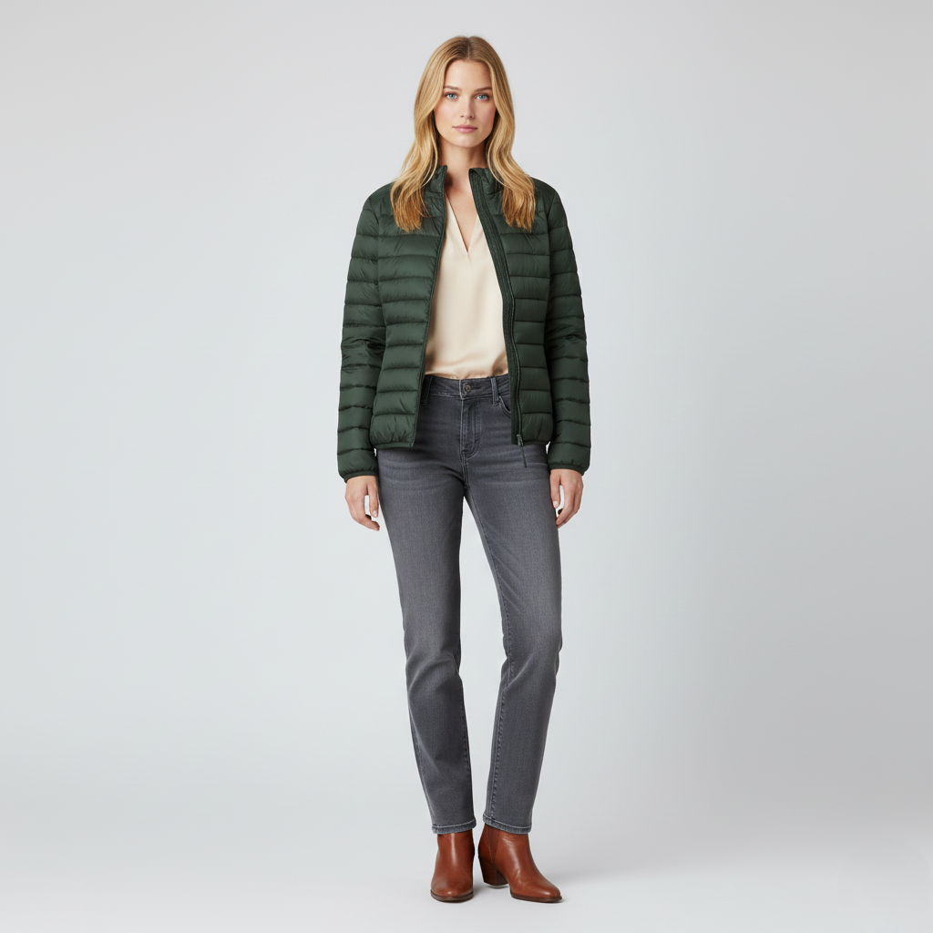 Women's Quilted Puffer Jacket