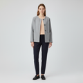 Women's Collarless Jacket