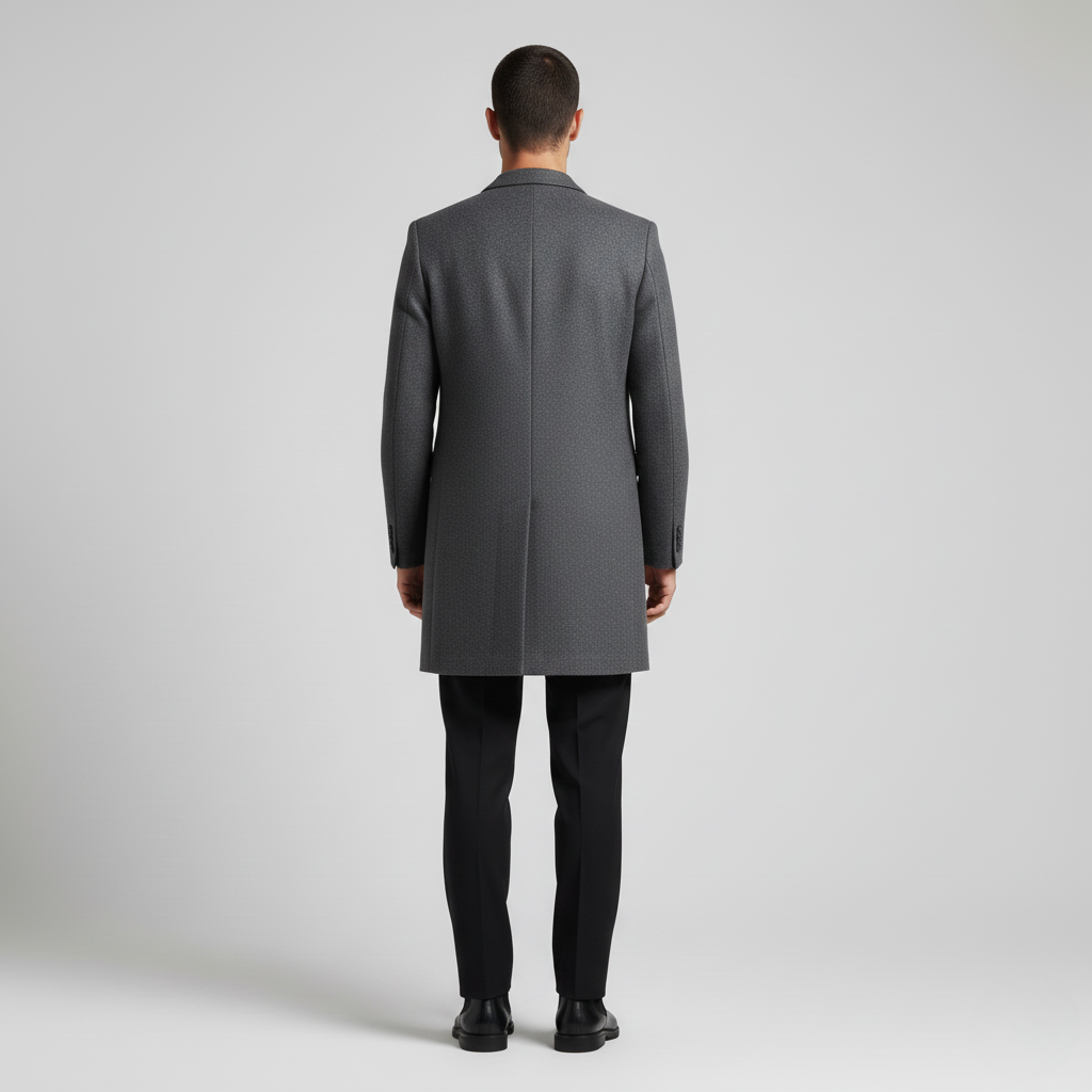 Men's Tailored Long Coat