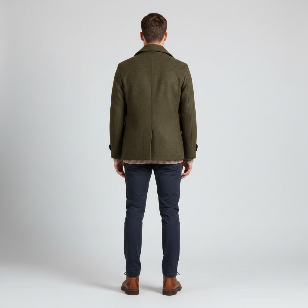 Men's Peacoat