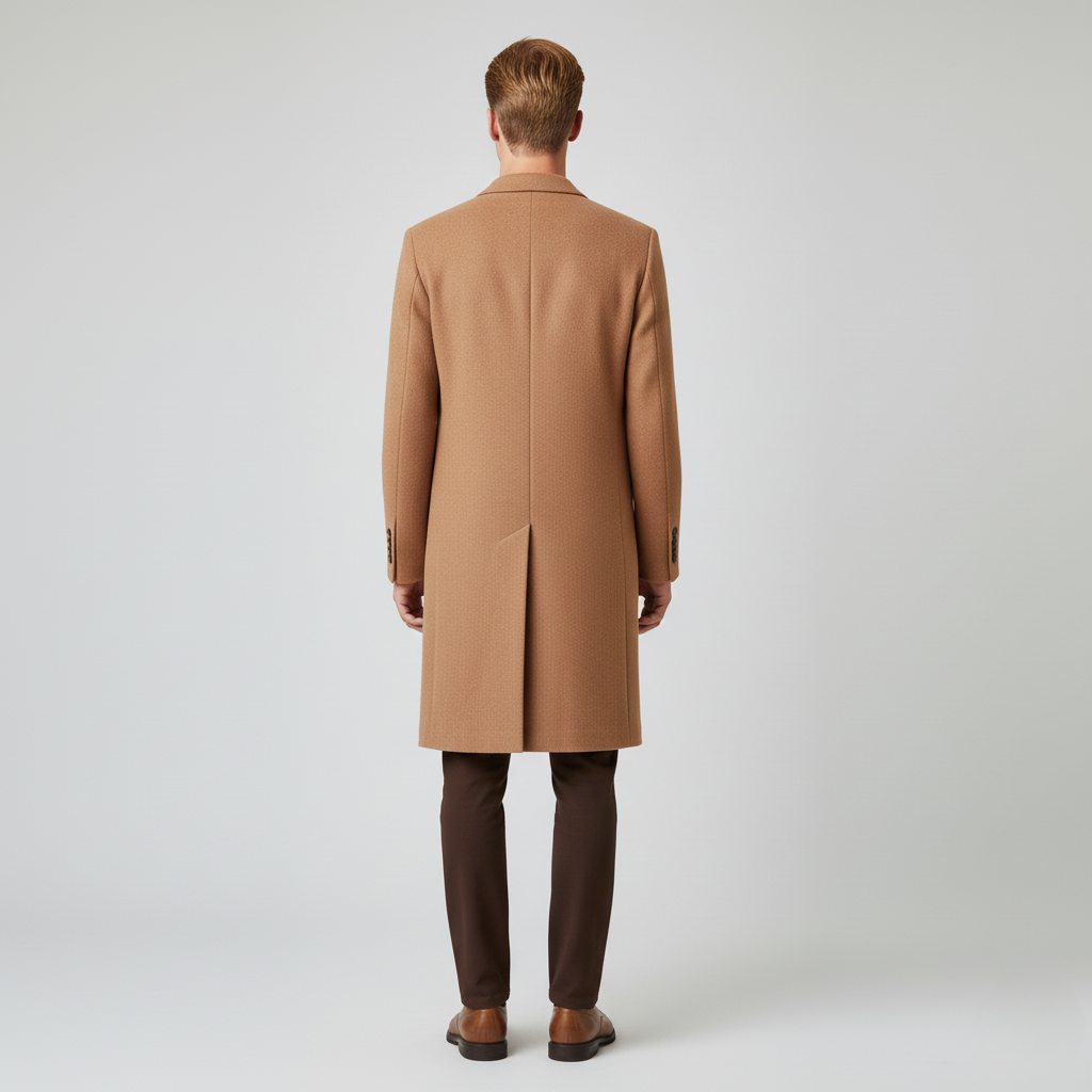 Men's Structured Overcoat