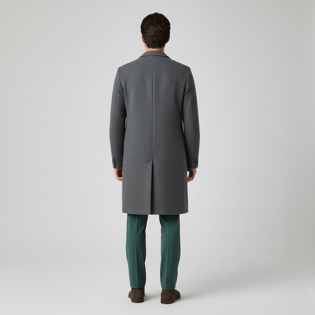 Men's Longline Overcoat