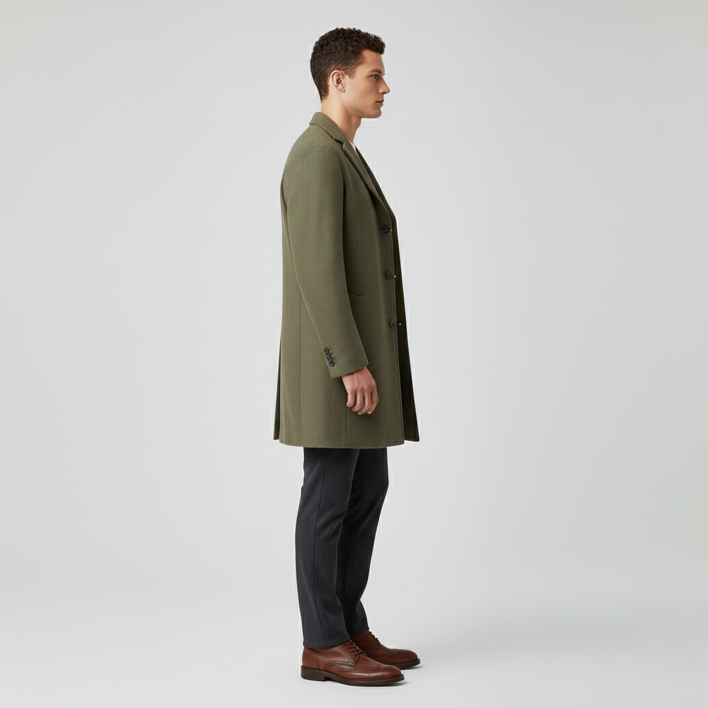 Men's Refined Overcoat