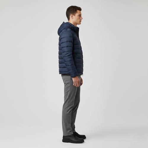 Men's Hooded Puffer Jacket