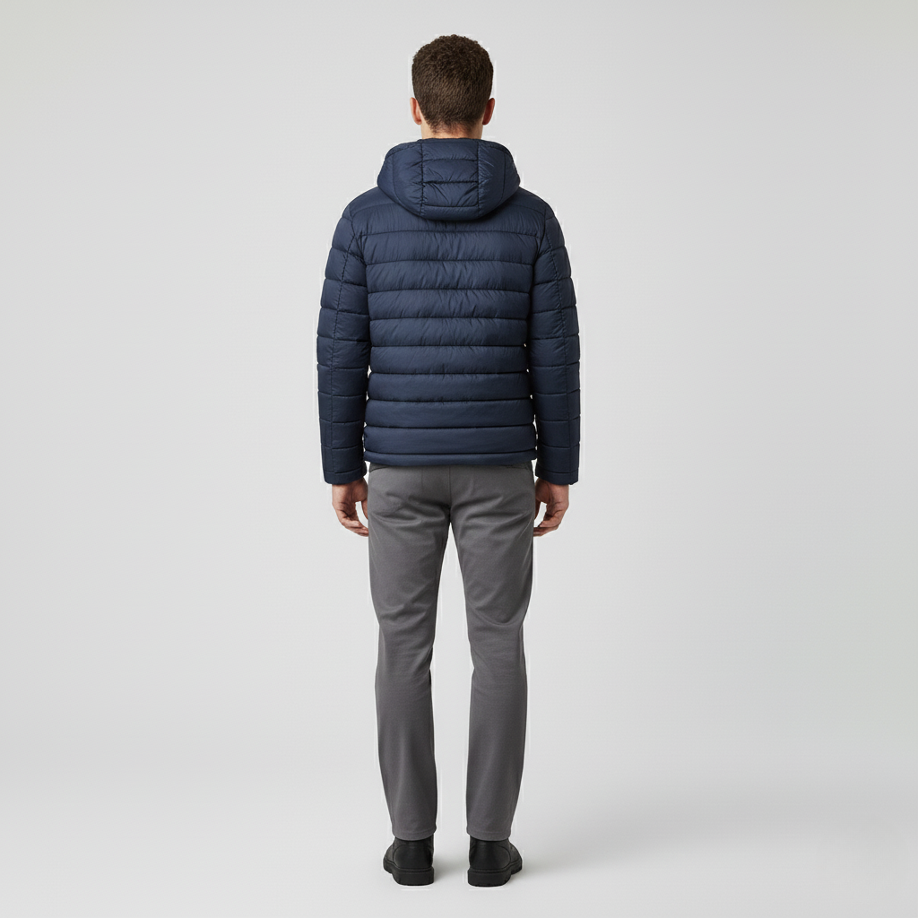 Men's Hooded Puffer Jacket